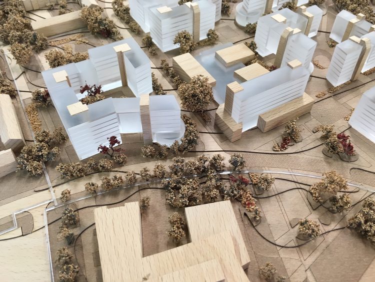 UCD Student Residences Masterplan - Presentation Models, Architectural ...